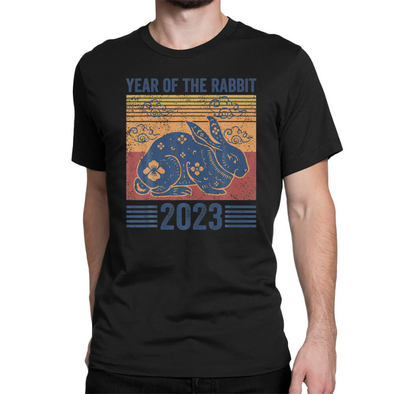 Chinese New Year 2023 Year Of The Rabbit Zodiac Lunar Classic T-shirt | Artistshot