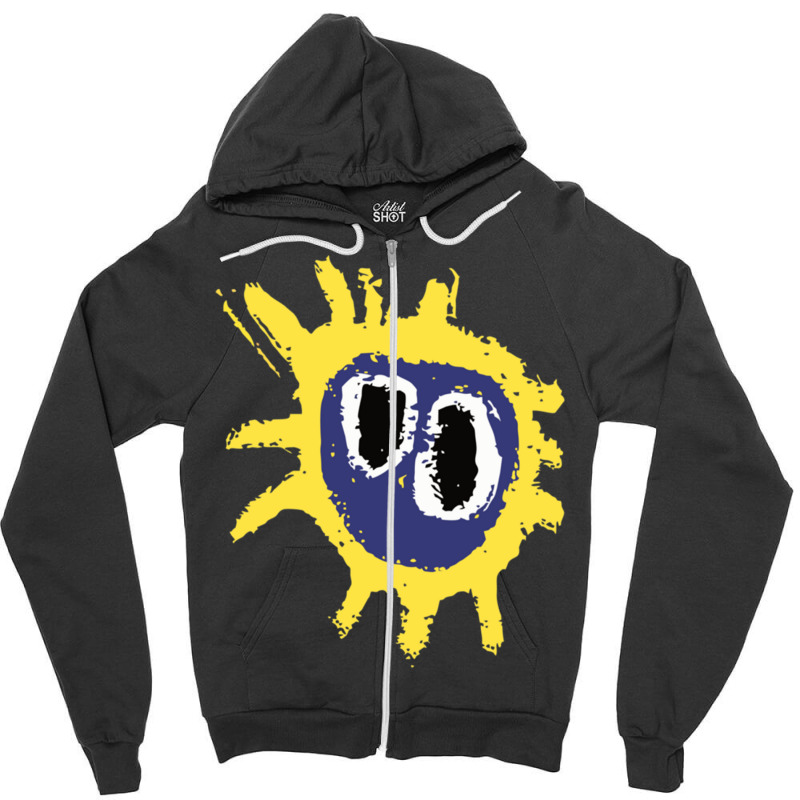 Screamadelica Primal Classic Zipper Hoodie by RubenGarcia | Artistshot