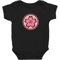 Cute Pink Sakura Baby Bodysuit | Artistshot