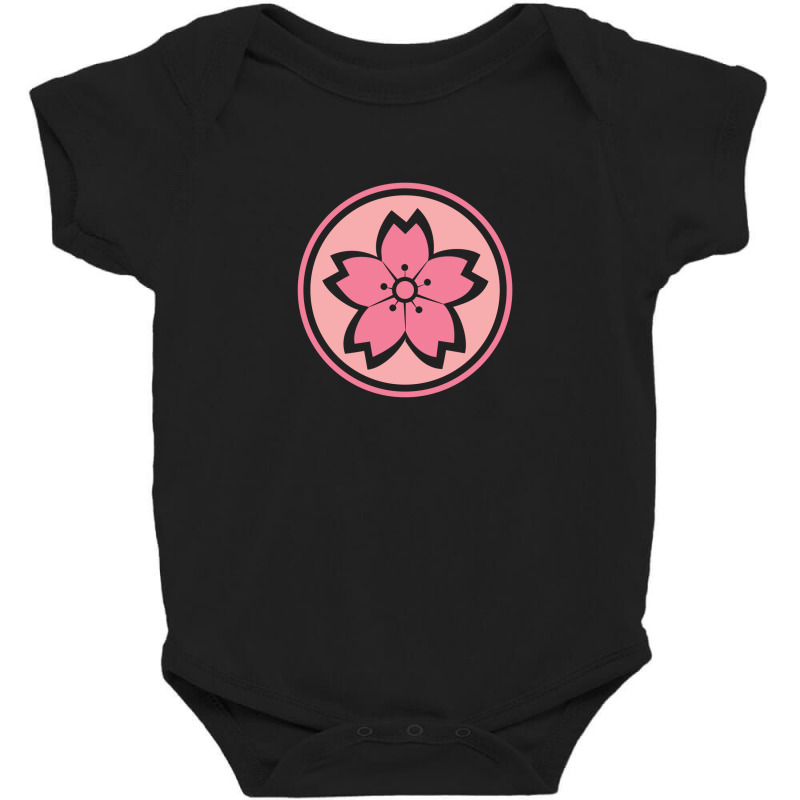 Cute Pink Sakura Baby Bodysuit by sharro88 | Artistshot