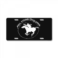 Neil Young Crazy Horse License Plate | Artistshot