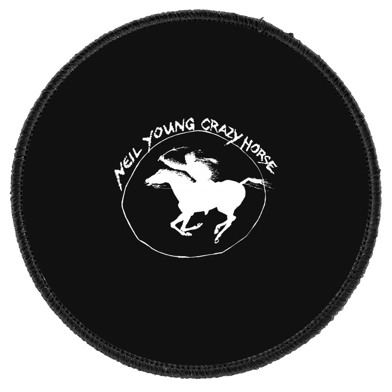 Neil Young Crazy Horse Round Patch by BLACKHEART | Artistshot