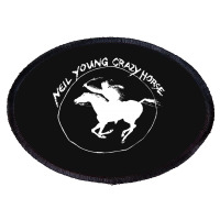 Neil Young Crazy Horse Oval Patch | Artistshot