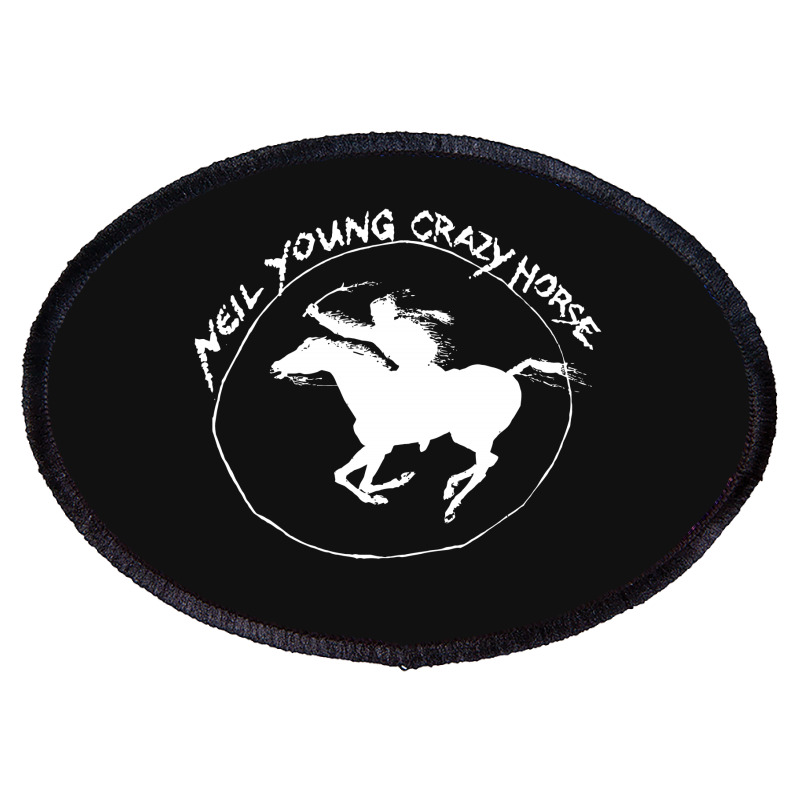 Neil Young Crazy Horse Oval Patch by BLACKHEART | Artistshot