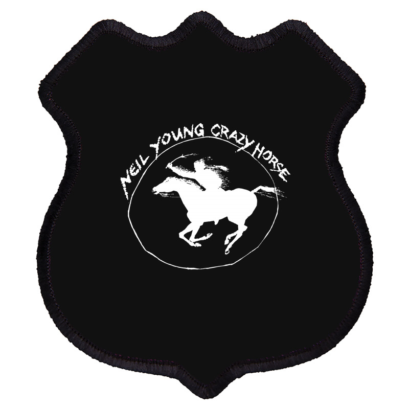 Neil Young Crazy Horse Shield Patch by BLACKHEART | Artistshot