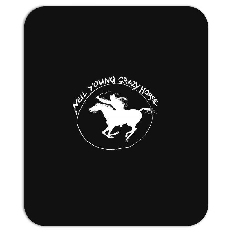 Neil Young Crazy Horse Mousepad by BLACKHEART | Artistshot