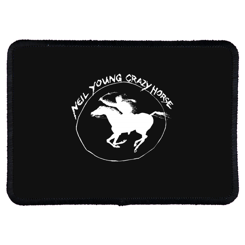 Neil Young Crazy Horse Rectangle Patch by BLACKHEART | Artistshot