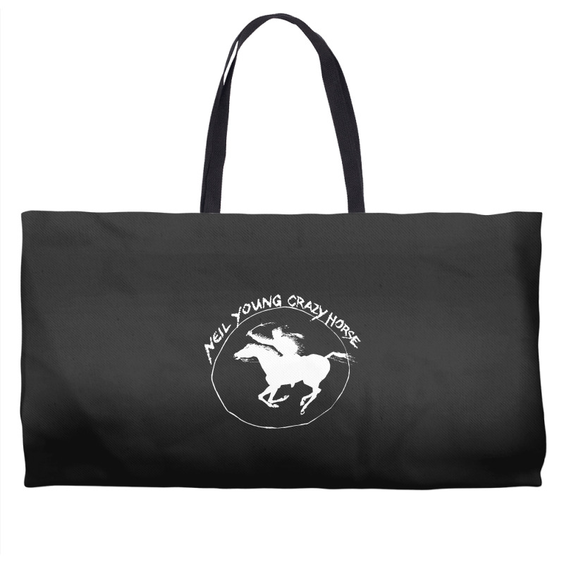 Neil Young Crazy Horse Weekender Totes by BLACKHEART | Artistshot