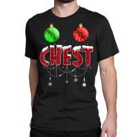 Chest Nuts Christmas T Shirt Matching Couple Chestnuts T Shirt Classic T-shirt | Artistshot