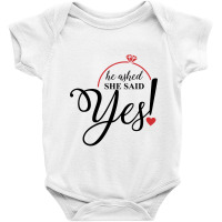 Finally Yes Baby Bodysuit | Artistshot