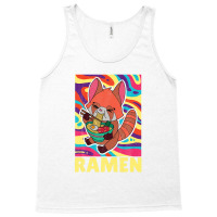 Red Panda Ramen Noodle Japan Cuisine Japanese Asian Food Tank Top | Artistshot