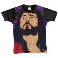 Christ Jesus T Cross Of Nazareth Our Savior Jesus Cristo T Shirt Graphic Youth T-shirt | Artistshot