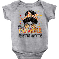 Assistant Director One Thankful Thanksgiving Fall Autumn T Shirt Baby Bodysuit | Artistshot