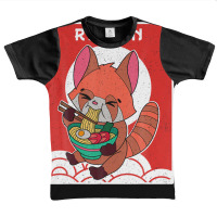 Red Panda Ramen Noodle Japan Cuisine Japanese Asian Food Graphic Youth T-shirt | Artistshot