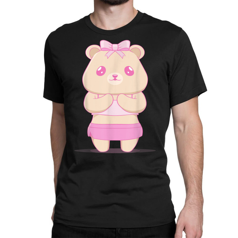  Coquette Aesthetic Pink Bear Downtown Aesthetic Girl T-Shirt :  Clothing, Shoes & Jewelry