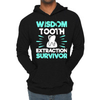 Wisdom Tooth Extraction Survivor Dentist Dental Hygienist Lightweight Hoodie | Artistshot