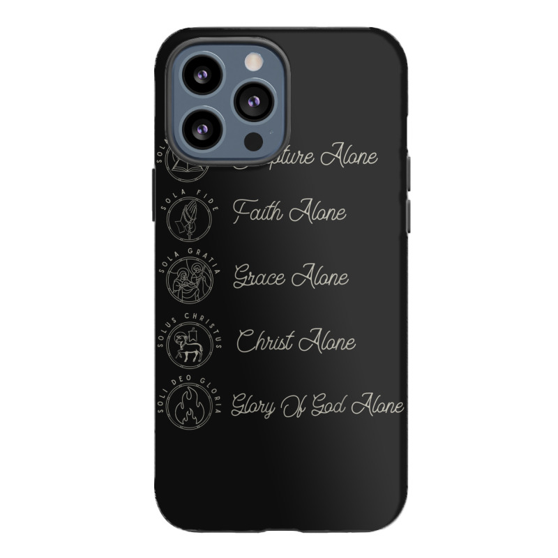 Sola Scriptura Protestant Christian Reformation 5 Solas Iphone 13 Pro Max Case | Artistshot