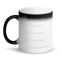 Sola Scriptura Protestant Christian Reformation 5 Solas Magic Mug | Artistshot