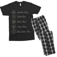 Sola Scriptura Protestant Christian Reformation 5 Solas Men's T-shirt Pajama Set | Artistshot