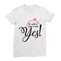 Finally Yes Ladies Fitted T-shirt | Artistshot