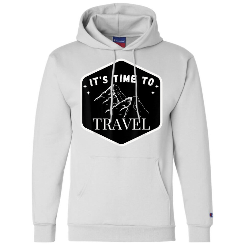 Fast Track Your Its Time To Travel T Shirt Champion Hoodie by rowenapas5d | Artistshot