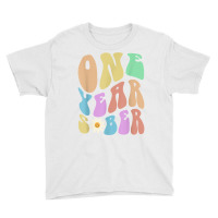 Funny Groovy One Year Sober Retro Sobriety Aa 12 Steps T Shirt Youth Tee | Artistshot