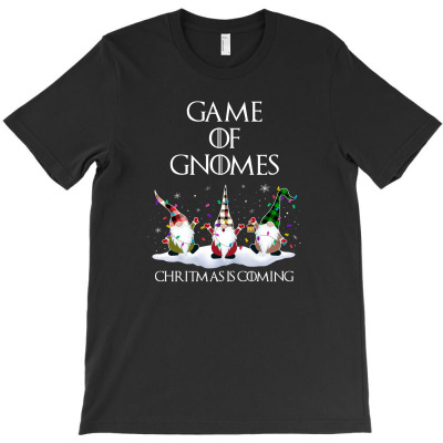 Game Of Gnomes Christmas Is Coming T-shirt Designed By Zeynep Utlu