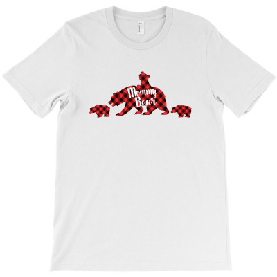 Mommy Bear Christmas For Light T-shirt Designed By Zeynep Utlu
