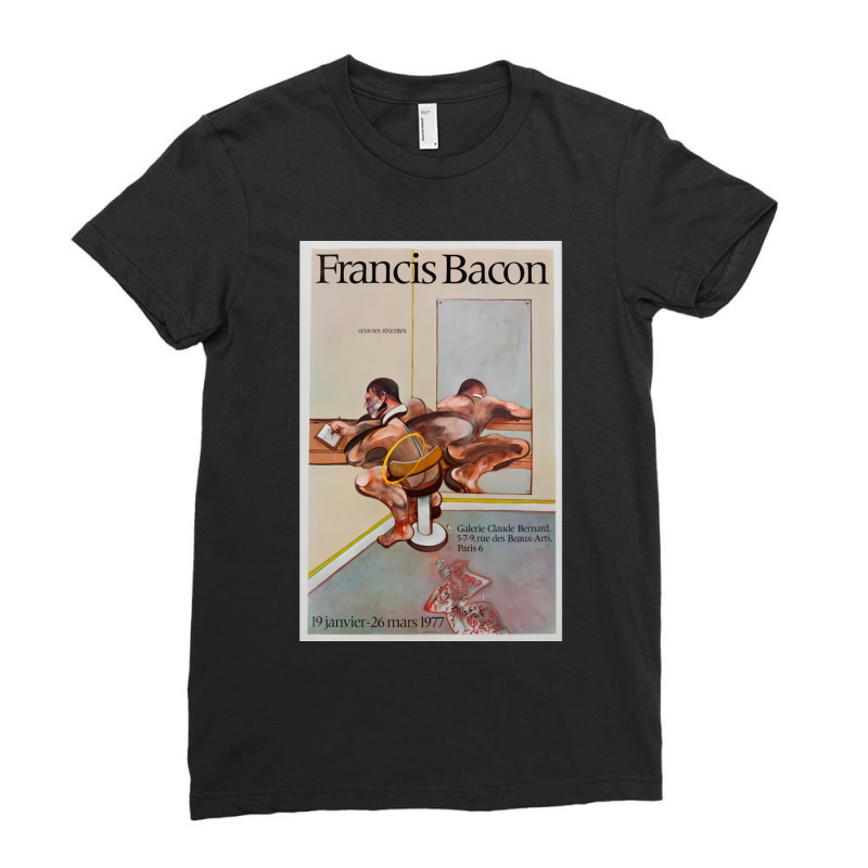 Francis Bacon Ladies Fitted T-Shirt by CHRISTINAROGNSVOOG | Artistshot