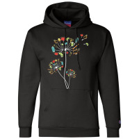 Sewing Dandelion Flowers Quilting T Shirt Champion Hoodie | Artistshot