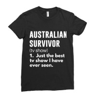 Australian Survivor Funny Definition  Essential Ladies Fitted T-shirt | Artistshot