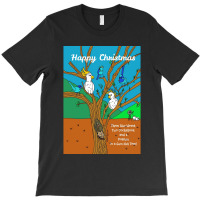 Australian Wildlife Christmas Outback Aussie Festive Xmas Greeting Car T-shirt | Artistshot