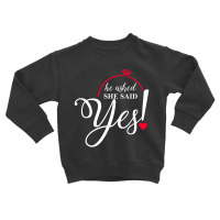 Finally Yes Toddler Sweatshirt | Artistshot