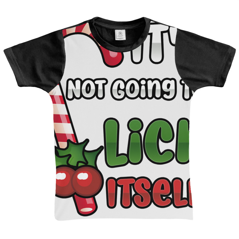 Funny Christmas Candy Cane It's Not Going To Lick Itself Sweatshirt Graphic Youth T-shirt by annien | Artistshot