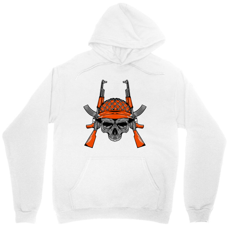 Skull And Ak 47 Unisex Hoodie | Artistshot