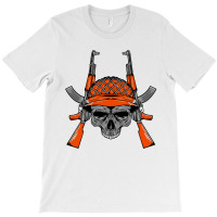 Skull And Ak 47 T-shirt | Artistshot