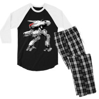 The War Between Military Means In 31st Century Battletech Game Maraude Men's 3/4 Sleeve Pajama Set | Artistshot