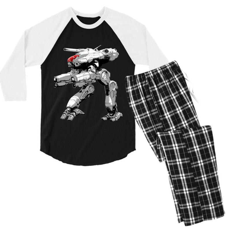 The War Between Military Means In 31st Century Battletech Game Maraude Men's 3/4 Sleeve Pajama Set by CHRISTINAROGNSVOOG | Artistshot