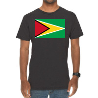 National Flag Of Guyana Vintage T-shirt | Artistshot