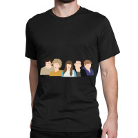 Kath Amp Kim  Whole Cast Vector Minimal Fan Art Classic T-shirt | Artistshot