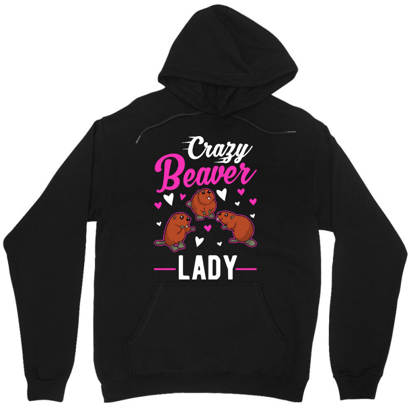 Beaver T  Shirt Crazy Beaver Lady T  Shirt Unisex Hoodie by pumpkinslanguid | Artistshot