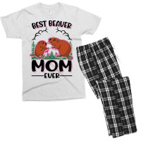 Beaver T  Shirt Best Beaver Mom Ever T  Shirt Men's T-shirt Pajama Set | Artistshot