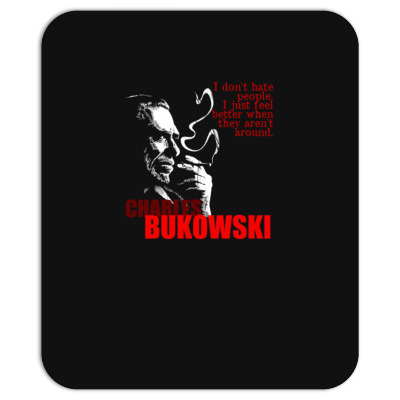 Charles Bukowski Mousepad Designed By Lyly