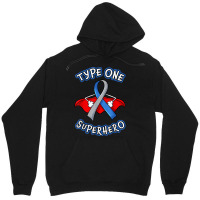 Type 1 Diabetes Superhero Awareness Gift Diabetic Boys Girls Unisex Hoodie | Artistshot