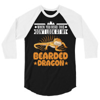 Bearded Dragon T  Shirt Bearded Dragon Gift T  Shirt (1) 3/4 Sleeve Shirt | Artistshot