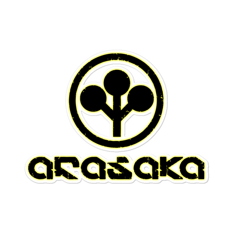 Arasaka Crop Sticker | Artistshot