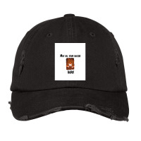 Burning Bacon Graphic Vintage Cap | Artistshot