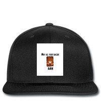 Burning Bacon Graphic Printed Hat | Artistshot