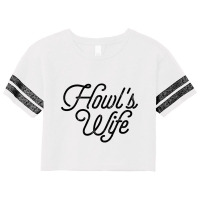 Howls Wife Lettering Scorecard Crop Tee | Artistshot