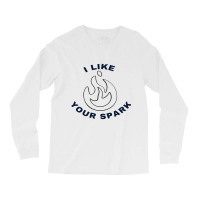 I Like Your Spark, Howls Moving Castle, Calcifer Long Sleeve Shirts | Artistshot